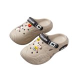 画像1:  Unisex Snoopy & Charlie Croc Sandals   男女兼用スヌーピー＆チャーリークロッグサンダルシャワーサンダル ビーチサンダル シューズ (1)