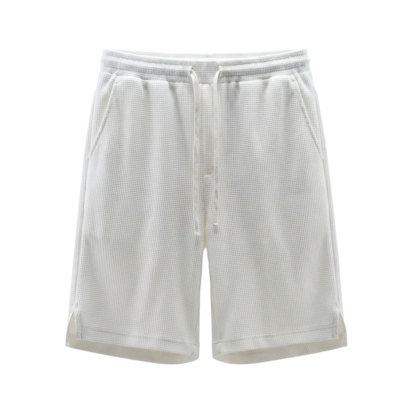 画像4: 26 Tom and Jerry Back Print Waffle Short Half Pants  ユニセックス トム ＆ ジェリー トムとジェリー バックプリント ワッフル素材 ハーフパンツ ショートパンツ  (4)