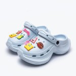 画像6:  SpongeBob platform Crocs sandal slippers flip flops soft bottom sandals スポンジボブ 厚底プラットホーム サンダル スリッパビーチサンダル  (6)