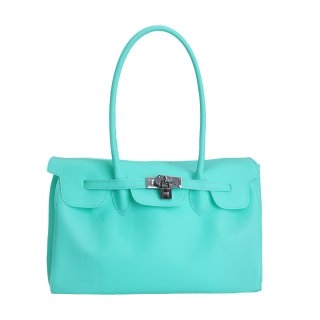 PVC Jelly Firkin Tote Bag 横長 ジェリー ゼリー 透明 トート