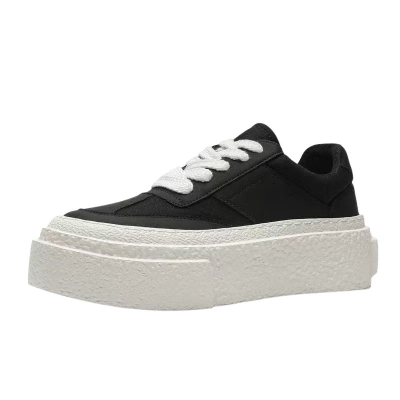 画像1: Unisex Chunky Monoton Gambetta Sneakers Shoes  ユニセックス モノトーン  厚底 ダッド スニーカー  (1)