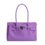 画像7: PVC Jerry Kelly Large Capacity Tote Shoulder Bag ジェリーケリートートショルダー フレンチバッグ  (7)