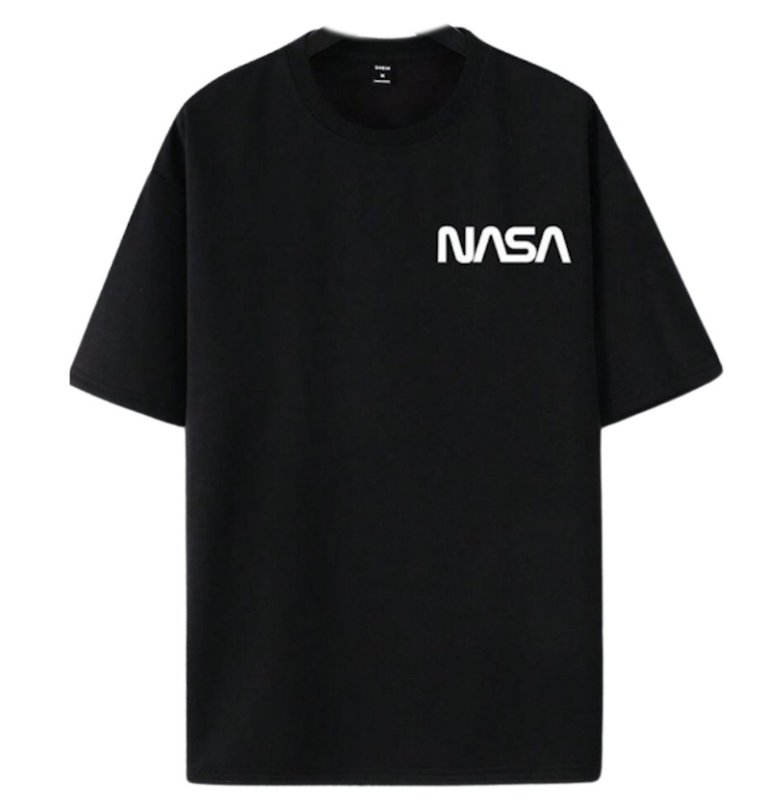 画像2: Astronaut photo prints Style T-Shirt  ユニセックス 男女兼用宇宙飛行士ボックスフォトプリント半袖Tシャツ (2)