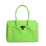 画像9: PVC Jerry Kelly Large Capacity Tote Shoulder Bag ジェリーケリートートショルダー フレンチバッグ  (9)