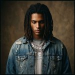 画像6: LETSROCK Vintage US dollar bill Money pattern print Tshirts ユニセックス 男女兼用 ヴィンテージ風 古着風 USドル 紙幣 プリント 半袖Tシャツ (6)