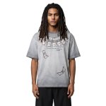 画像5: LETSROCK Vintage US dollar bill Money pattern print Tshirts ユニセックス 男女兼用 ヴィンテージ風 古着風 USドル 紙幣 プリント 半袖Tシャツ (5)