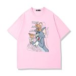 画像7: Tom and Jerry, best friends print T-Shirt  ユニセックス 男女兼用仲良しトムとジェリートム＆ジェリープリント半袖Tシャツ (7)