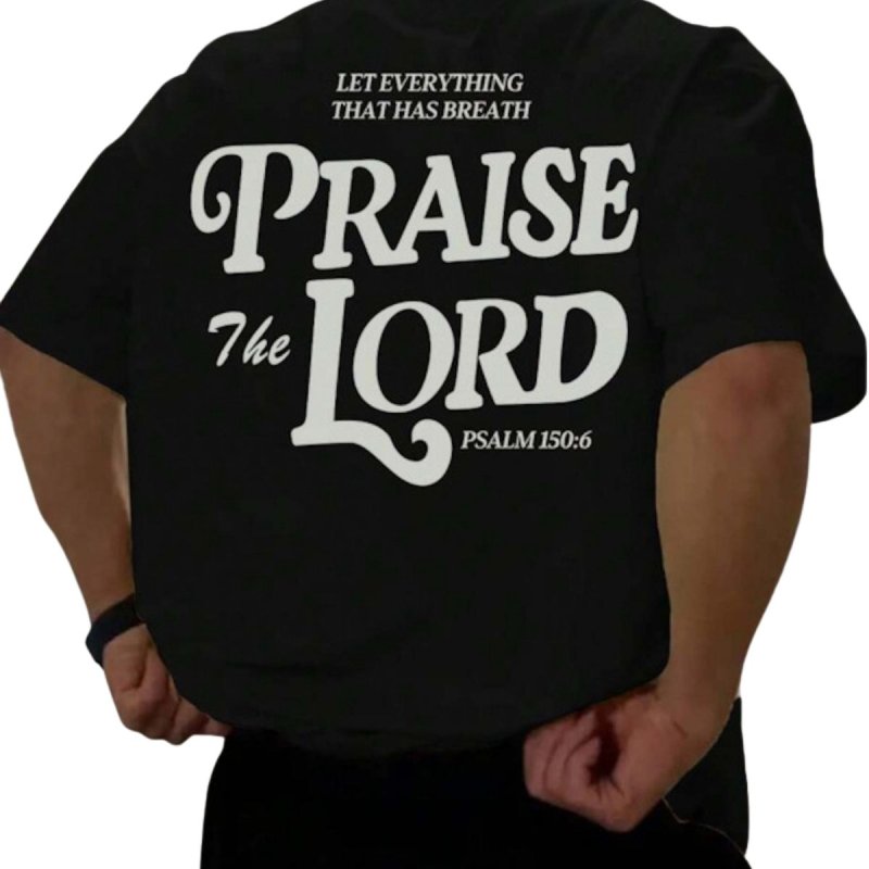 画像2: Graphic letter print T-Shirt  ユニセックス 男女兼用グラフィックレターロゴプリント半袖Tシャツ (2)