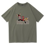 画像6: Bugs bunny Print T-shirt　男女兼用ユニセックスバックスバニープリント半袖Tシャツ  (6)