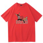 画像5: Bugs bunny Print T-shirt　男女兼用ユニセックスバックスバニープリント半袖Tシャツ  (5)