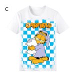 画像4: Garfield Vintage Style  Print T-Shirt  ユニセックス 男女兼用ガーフィールドヴィンテージスタイルプリント半袖Tシャツ (4)