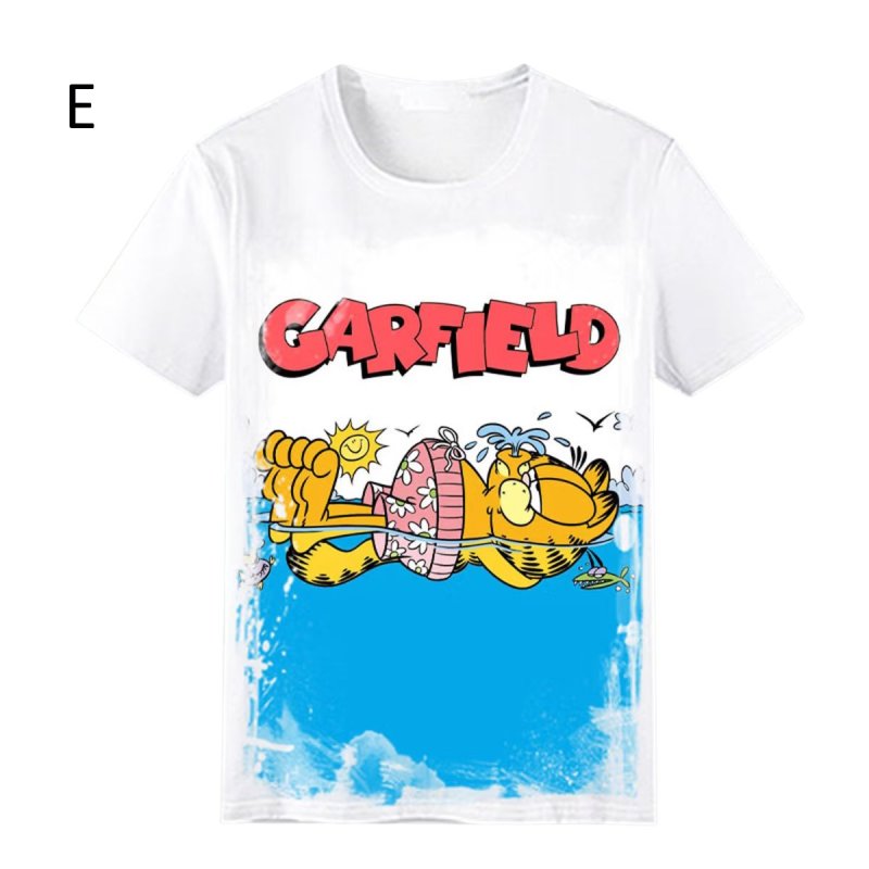 画像6: Garfield Vintage Style  Print T-Shirt  ユニセックス 男女兼用ガーフィールドヴィンテージスタイルプリント半袖Tシャツ (6)