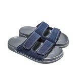 画像2:  Unisex Platform soft sole Velcro sandal slippers　ユニセックス 男女兼用厚底ソフトソールベルクロサンダル スリッパ  (2)