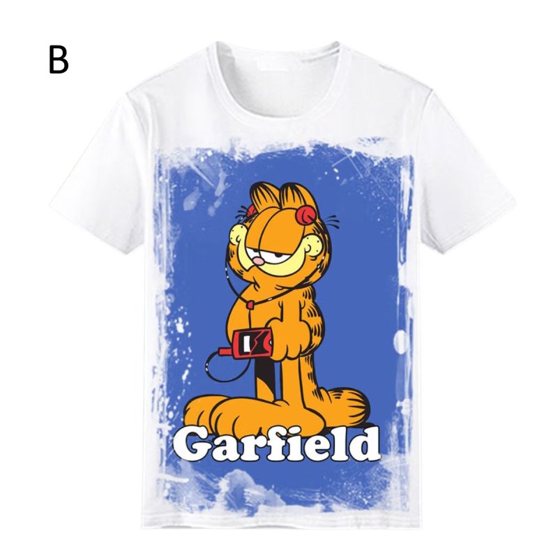 画像3: Garfield Vintage Style  Print T-Shirt  ユニセックス 男女兼用ガーフィールドヴィンテージスタイルプリント半袖Tシャツ (3)