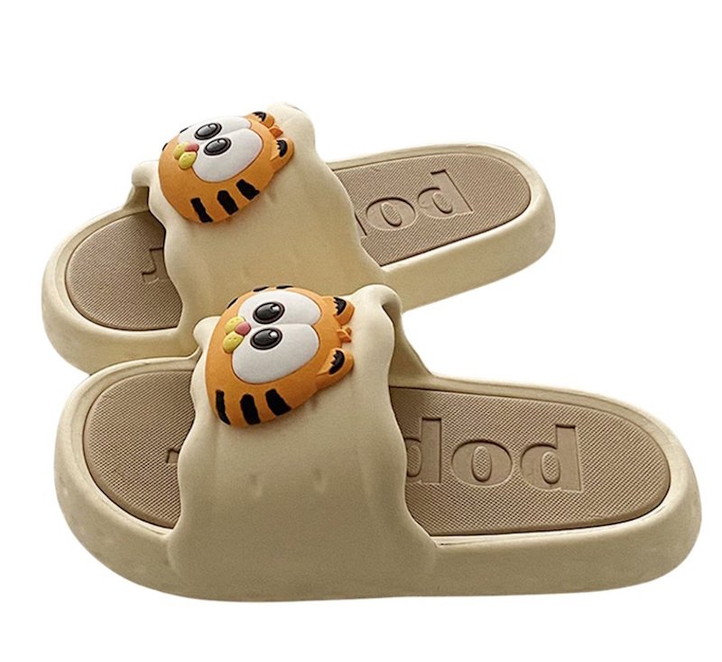 画像4: Garfield platform  sandal slippers flip flops soft bottom sandals ガーフィールド厚底プラットホーム サンダル スリッパビーチサンダル  (4)