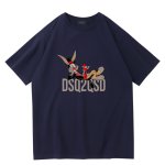 画像3: Bugs bunny Print T-shirt　男女兼用ユニセックスバックスバニープリント半袖Tシャツ  (3)