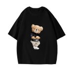 画像3: Arms-crossed bear × NASA Print T-Shirt  ユニセックス 男女兼用腕組みベア×NASAナサプリント半袖Tシャツ (3)