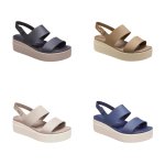 画像7: Brooklyn Platform Backstrap Sandals　ブルックリンプラットフォーム厚底バックストラップベルトサンダルスリッパ (7)