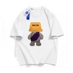 画像2: NASA x Walking Back Bear Print T-Shirt  ユニセックス 男女兼用NASAナサ×ウオーキングベアプリント半袖Tシャツ (2)