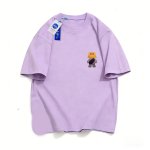 画像7: NASA x One-Point Walking Bag Bear Print T-Shirt  ユニセックス 男女兼用ワンポイントNASAナサ×ウオーキングベアプリント半袖Tシャツ (7)