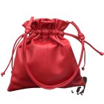 画像2: Leather drawstring tote shoulder bag  Bag　ユニセックス男女兼用本革レザー巾着型トートショルダーバッグ (2)