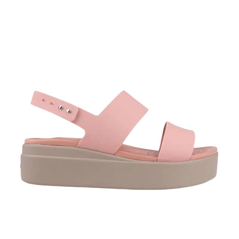 画像5: Brooklyn Platform Backstrap Sandals　ブルックリンプラットフォーム厚底バックストラップベルトサンダルスリッパ (5)
