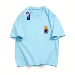 画像2: NASA x One-Point Walking Bag Bear Print T-Shirt  ユニセックス 男女兼用ワンポイントNASAナサ×ウオーキングベアプリント半袖Tシャツ (2)