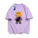 画像7: NASA x Walking Back Bear Print T-Shirt  ユニセックス 男女兼用NASAナサ×ウオーキングベアプリント半袖Tシャツ (7)
