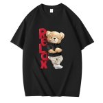 画像5: Relax Bear Print Print T-Shirt  ユニセックス 男女兼用リラックスベアプリント半袖Tシャツ (5)