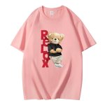 画像6: Relax Bear Print Print T-Shirt  ユニセックス 男女兼用リラックスベアプリント半袖Tシャツ (6)