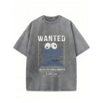 画像1: Sesame Street Cookie Monster Vintage Style T-Shirt　 ユニセックス 男女兼用セサミーストリートクッキーモンスター ヴィンテージスタイルプリント半袖Tシャツ (1)