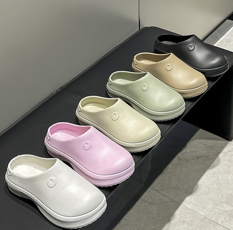 画像8: Lightweight platform clog sandal slippers ユニセックス男女兼用厚底 クロッグサンダルスリッパ (8)