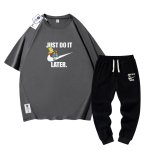 画像9: 26SS JUST DO IT LATER x The Simpsons Tshirts and Long sweat pants setup ユニセックス男女兼用 NASA×JUST DO IT LATER × ザ・シンプソンズ  Tシャツ スウェット パンツ セットアップ (9)