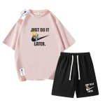 画像6: 26SS JUST DO IT LATER x The Simpsons Tshirts and Short pants setup ユニセックス男女兼用 NASA×JUST DO IT LATER × ザ・シンプソンズ Tシャツ ハーフ パンツ セットアップ ショートパンツ  (6)