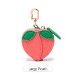 画像4: Leather Fruit Bag Charm Earphone Case　レザー フルーツ バッグ チャームイヤホンケースキーリング (4)