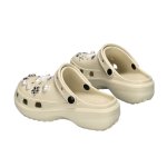 画像6:  Pearl＆ rhinestone＆ starfish platform Crocsandals slippers パール&ラインストーン＆ヒトデ厚底 クロックサンダル (6)