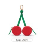 画像5: Leather Fruit Bag Charm Earphone Case　レザー フルーツ バッグ チャームイヤホンケースキーリング (5)