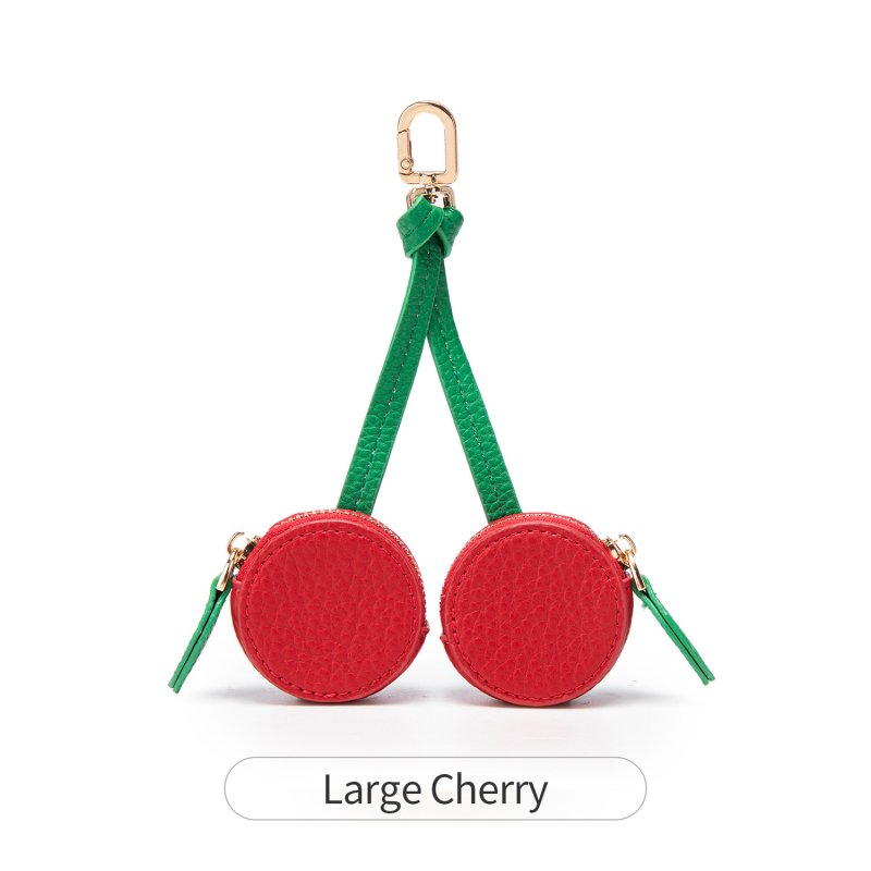 画像5: Leather Fruit Bag Charm Earphone Case　レザー フルーツ バッグ チャームイヤホンケースキーリング (5)