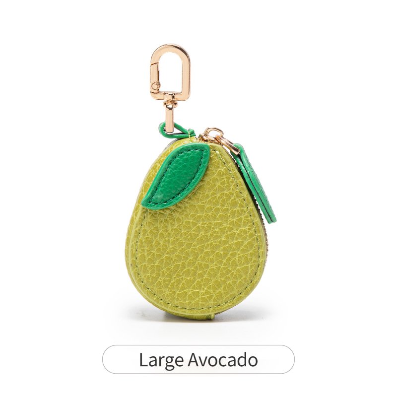 画像8: Leather Fruit Bag Charm Earphone Case　レザー フルーツ バッグ チャームイヤホンケースキーリング (8)