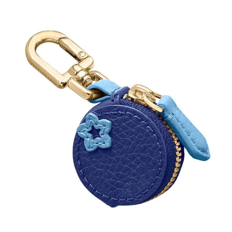 画像1: Leather Fruit Bag Charm Earphone Case　レザー フルーツ バッグ チャームイヤホンケースキーリング (1)
