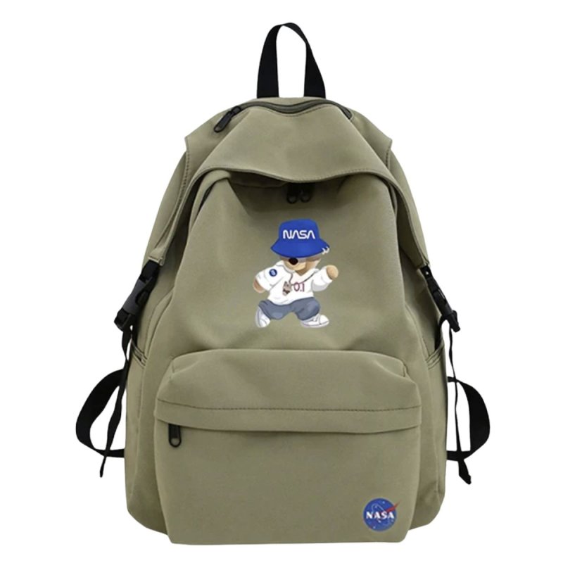 画像5: NASA x Hat Bear backpack shoulder bag ユニセックス男女兼用ナサ × ベア 熊 バックパック ショルダーリュック バッグ　 (5)