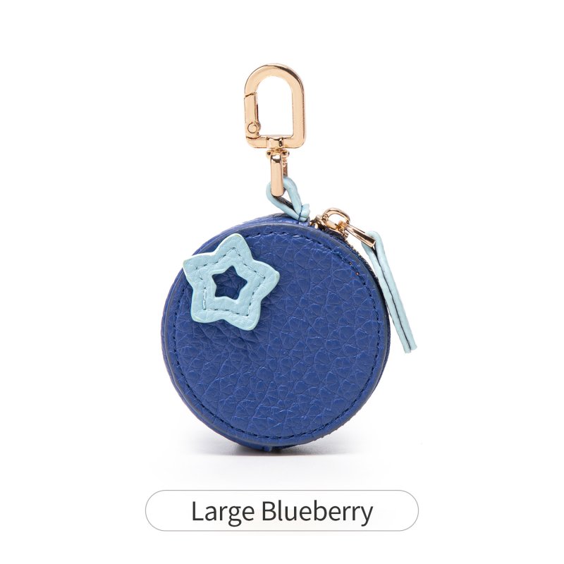 画像10: Leather Fruit Bag Charm Earphone Case　レザー フルーツ バッグ チャームイヤホンケースキーリング (10)