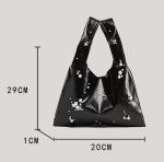 画像5: Pearl Leather Tote Handbag　パールレザートートハンドバッグ (5)