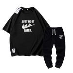 画像6: 26SS JUST DO IT LATER x Snoopy Tshirts and Long sweat pants setup ユニセックス男女兼用 NASA×JUST DO IT LATER × スヌーピー Tシャツ スウェット パンツ セットアップ (6)