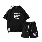 画像6: 26SS JUST DO IT LATER x Snoopy Tshirts and Short pants setup ユニセックス男女兼用 NASA×JUST DO IT LATER × スヌーピー Tシャツ ハーフ パンツ セットアップ ショートパンツ  (6)