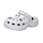 画像2:  Pearl＆ rhinestone＆ starfish platform Crocsandals slippers パール&ラインストーン＆ヒトデ厚底 クロックサンダル (2)