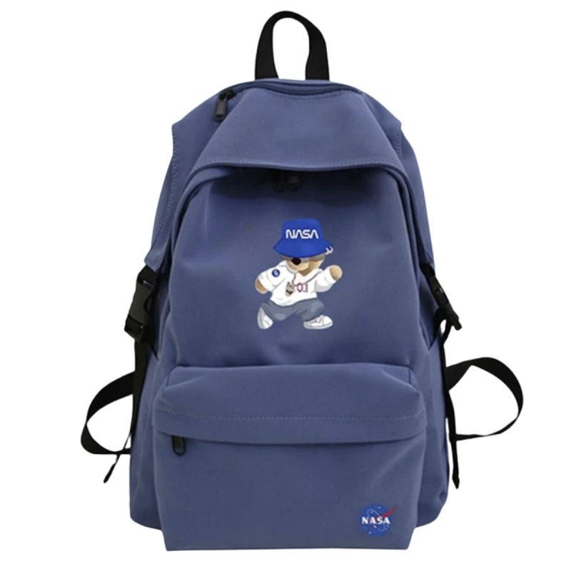 画像4: NASA x Hat Bear backpack shoulder bag ユニセックス男女兼用ナサ × ベア 熊 バックパック ショルダーリュック バッグ　 (4)