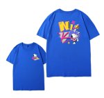 画像5: Swoosh Snoopy Print T-shirt  　 ユニセックス 男女兼用スウォッシュ　スヌーピープリント プリント半袖Tシャツ (5)