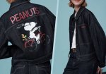 画像4: Women's Snoopy x Woodstock Denim Jacket  スヌーピー＆ウッドストックデニムジャケットGジャン (4)