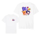 画像2: Swoosh Snoopy Print T-shirt  　 ユニセックス 男女兼用スウォッシュ　スヌーピープリント プリント半袖Tシャツ (2)